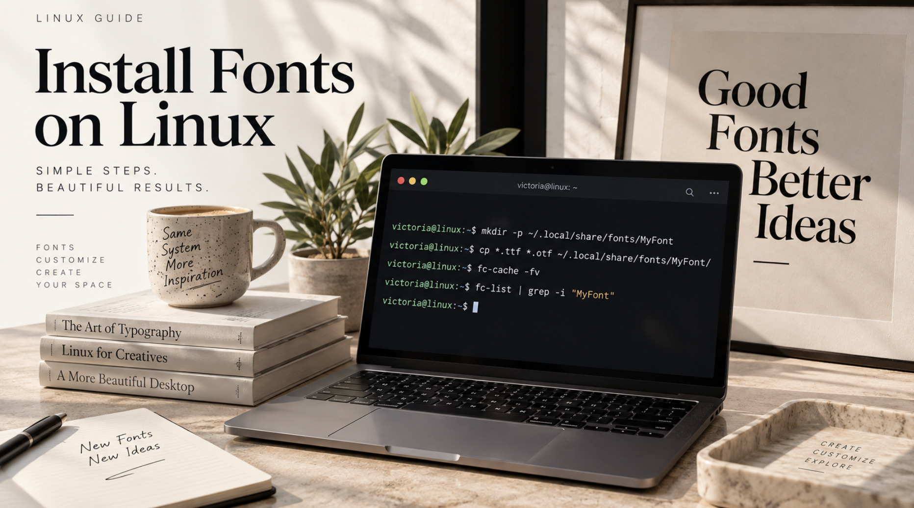 How to Install Fonts on Linux the Right Way in 2026