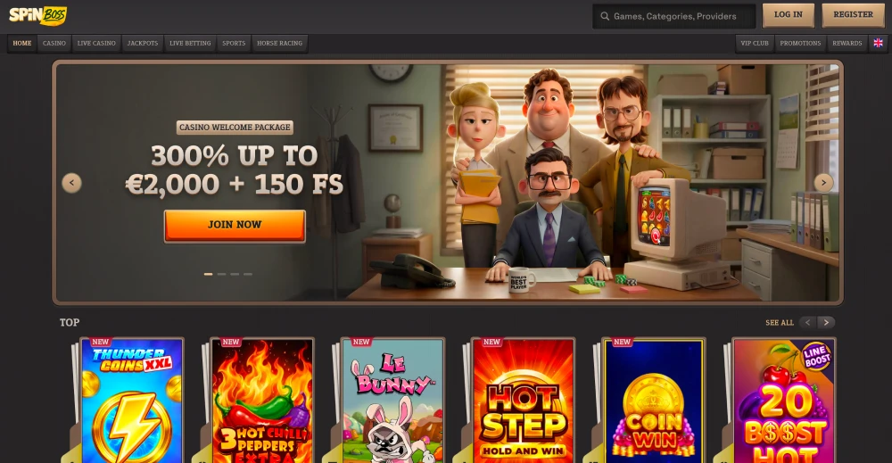 SpinBoss Casino and the Bold Personality of Epunda Slab